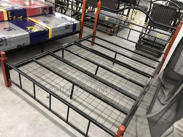 Metallic Double Bed Frame · Photo 1