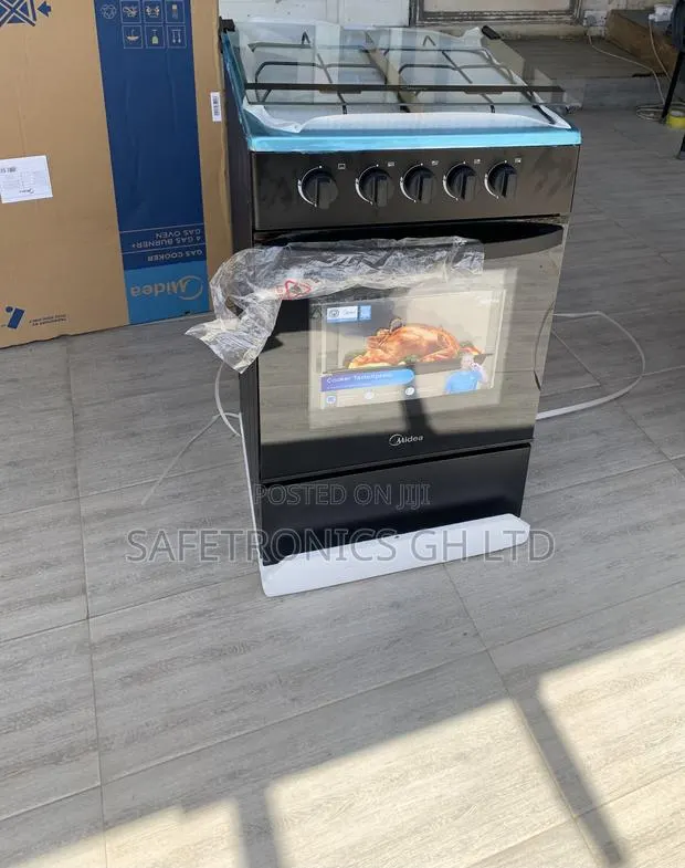High Reliable Midea 4-Burner Gas Cooker Oven Grill · Photo 1