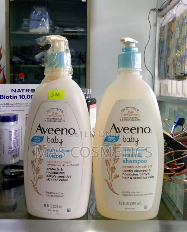 Aveeno Baby Daily Moisture Lotion / Wash · Photo 1