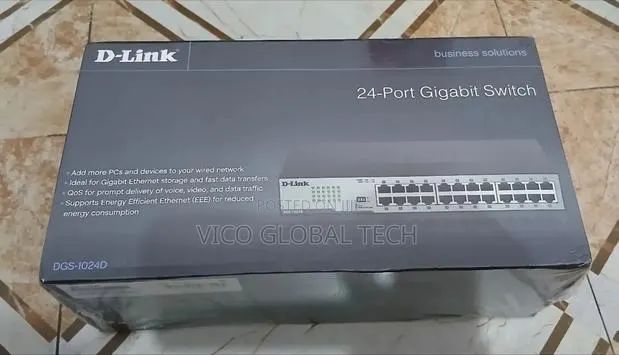 D-link 24port Gigabit Switch Dgs-1024d · Photo 1