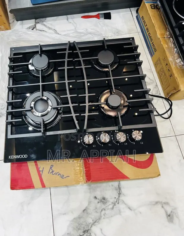Premium Affordable Kenwood 60cm 4 Gas Hob(Black) · Photo 1