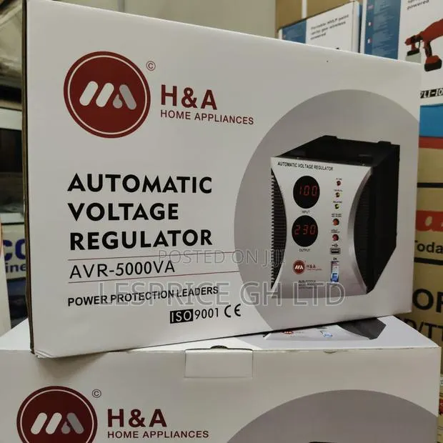 Promo!! Promo!! On Our New 5000w Automatic Voltage Regulator From H A · Photo 1