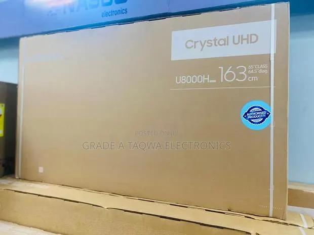 Samsung U8000H 65inch" Crystal UHD TV · Photo 1