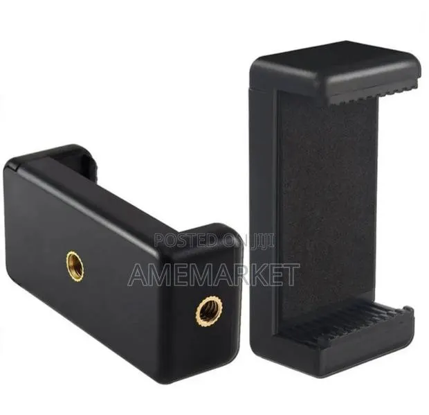 Smartphone Tripod Mount – Adjustable Cell Phone Holder Adapter