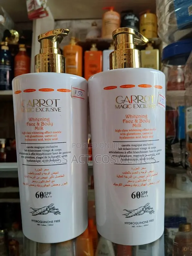 Carrot Magic Exclusive Whitening Face and Body Lotion · Photo 1