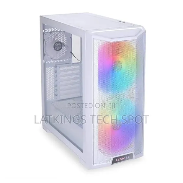 Lian Li Lancool 215x Computer Case(White) With 3 Argb Fans · Photo 1