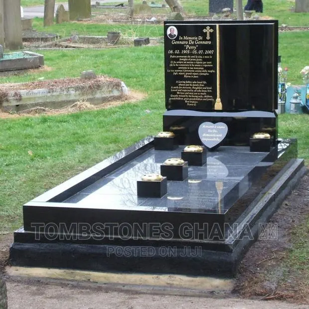 Granite Tombstone Done at Bonsu · Photo 1