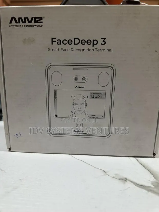Anviz Time And Attendance Facedeep 3 Smart Face Recognition Terminal · Photo 1