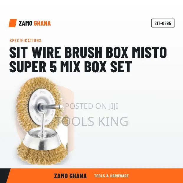 Sit Wire Brush Box Misto Super 5 Mix Box Set - SIT-0895 · Photo 1