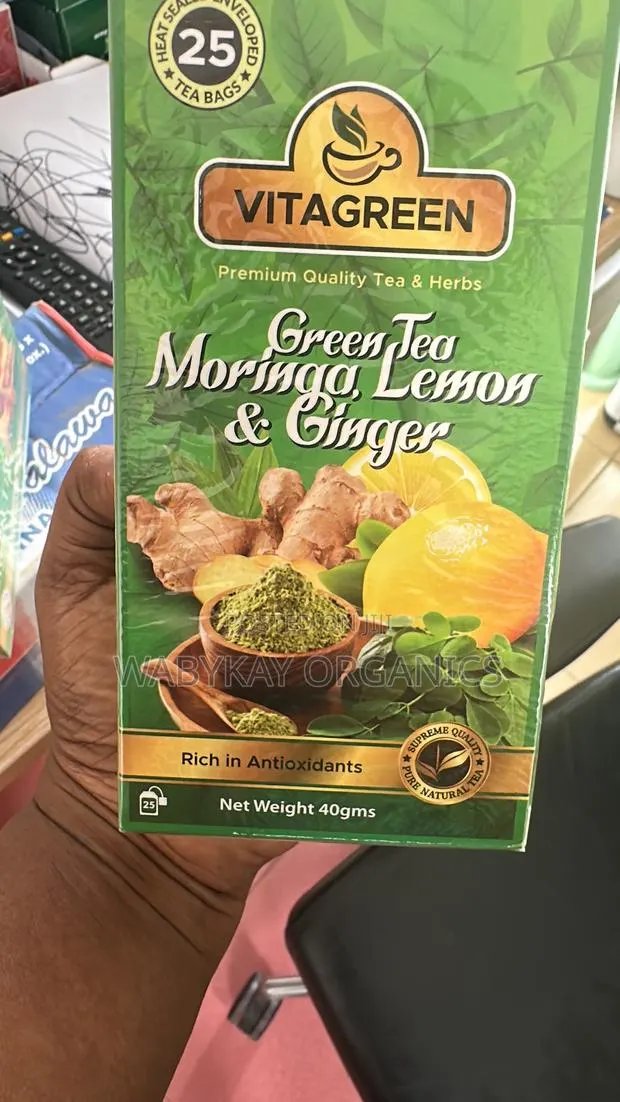 Vitagreen Green Tea- 25 Teabags, Varieties · Photo 1