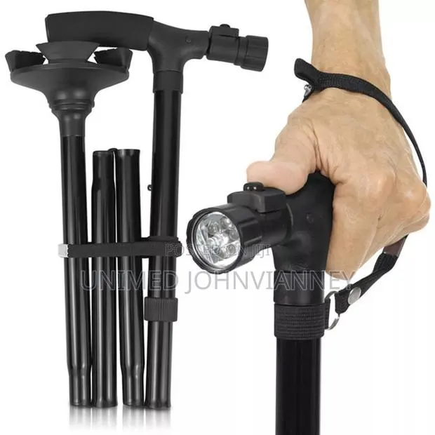 Foldable Walking Stick With Light · Photo 1