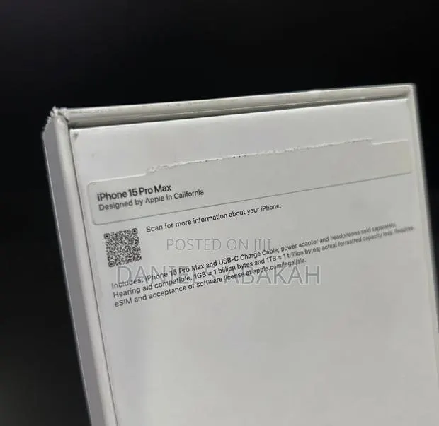 Apple iPhone 15 Pro Max 512 GB Black · Photo 1