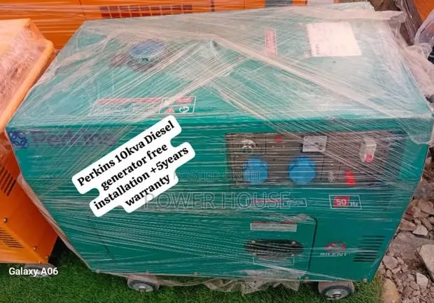 Energy Masterwork Perkins Diesel Generator 10kva Silent · Photo 1