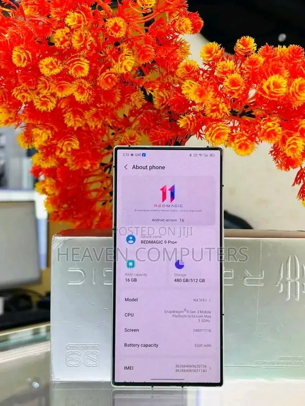 New ZTE nubia RedMagic 9 Pro+ 512 GB Silver · Photo 1