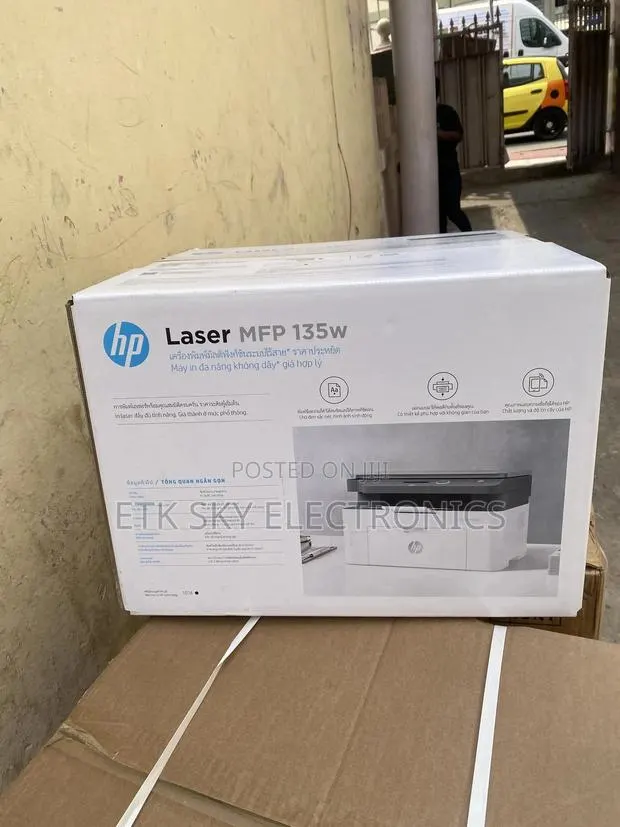 Gripping Hp Laserjet MFP 135w 3in1 Wireless Printer · Photo 1