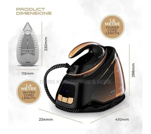 Tower Generator Powerful Steam Iron UK · Photo 1