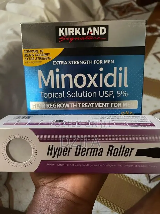 Kirkland Minoxidil and Dermal Roller · Photo 1