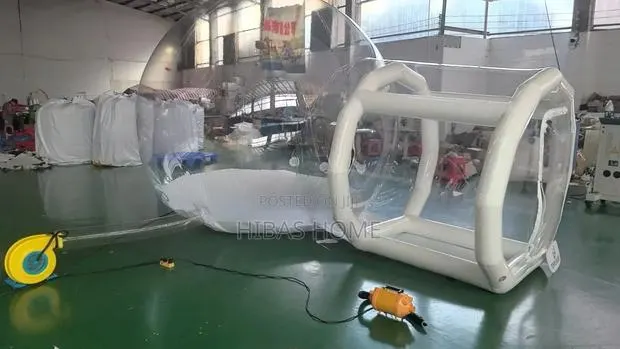 Bubble House With Colorful Baloons and Blower · Photo 1