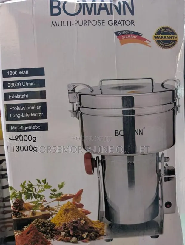 Bomann 2000g Commercial Grinder, Multi Purpose Grator · Photo 2