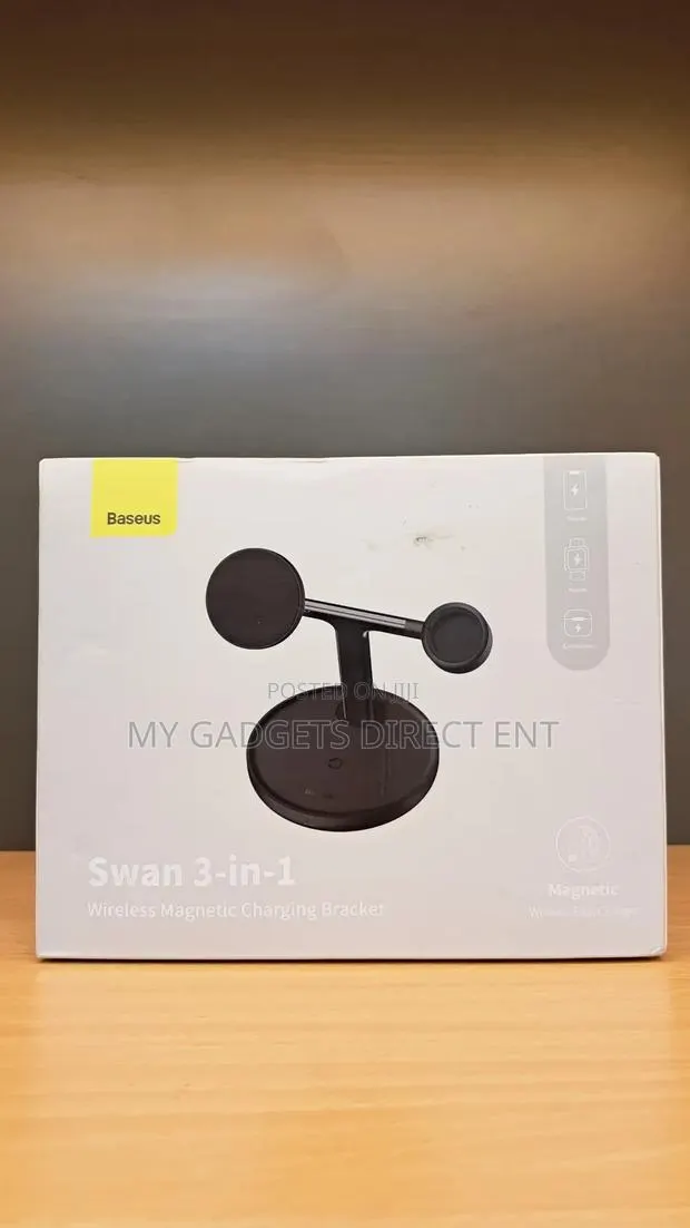 Baseus Swan 3 in 1 Wireless Magnetic Charging Bracket · Photo 1
