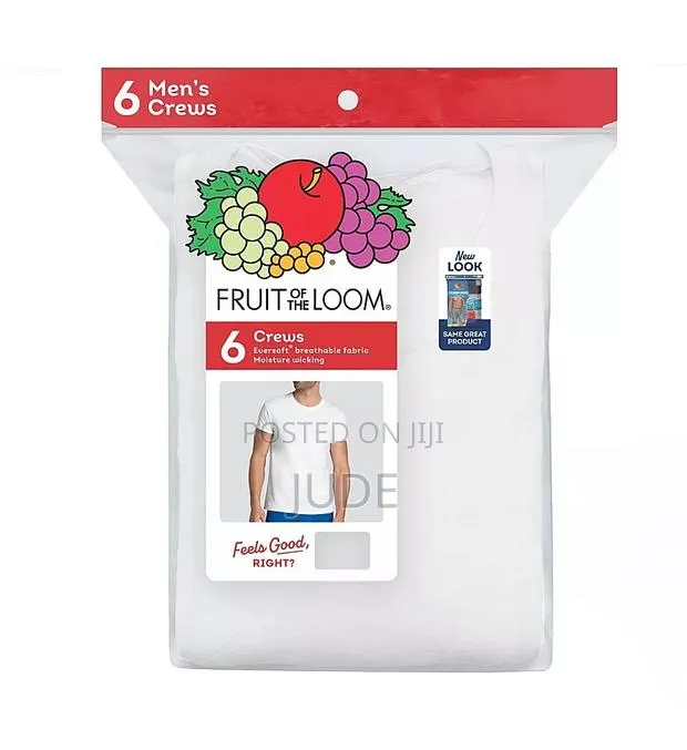 Fruit of the Loom (6 White T-Shirts) · Photo 1