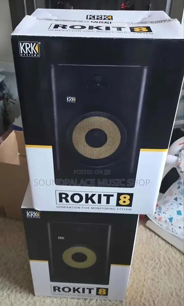 KRK Rokit 8 Generation Five (G5) Powered Nearfield Studio Monitor · Photo 1
