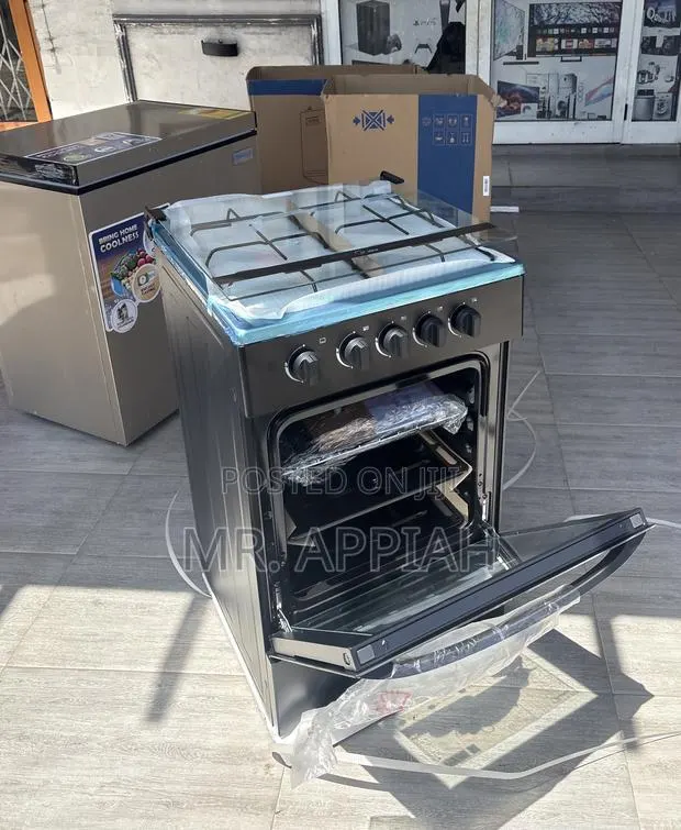 Affordable Midea Gas Oven 4 Burner With Grill(Glass Door) · Photo 1