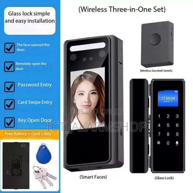Wireless Facial Door Access Control Lock · Photo 1