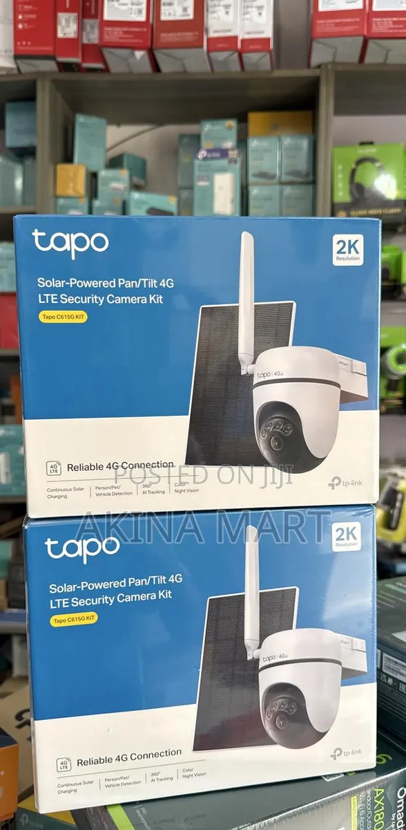 Tp-Link Tapo C615g Kit New Solar-Powered 4g Lte Security Camera · Photo 1