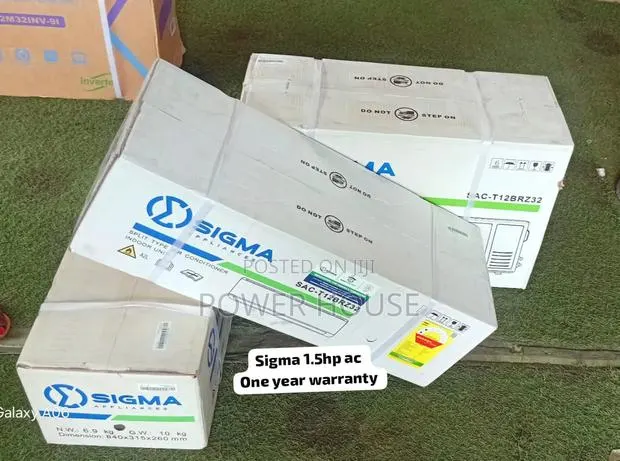 SIGMA 1.5HP Air Conditioner – Cool Your Space 1.5hp AC · Photo 1