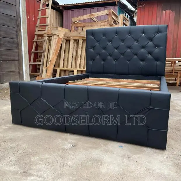 Black Double Local Bed Frame · Photo 1