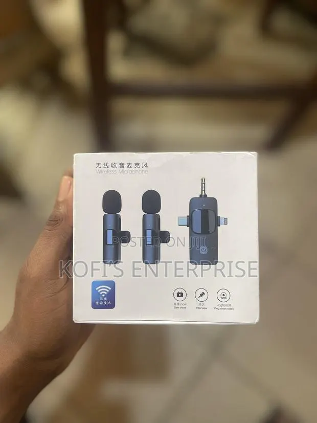 Wireless Lavalier 3in1 Microphone · Photo 1