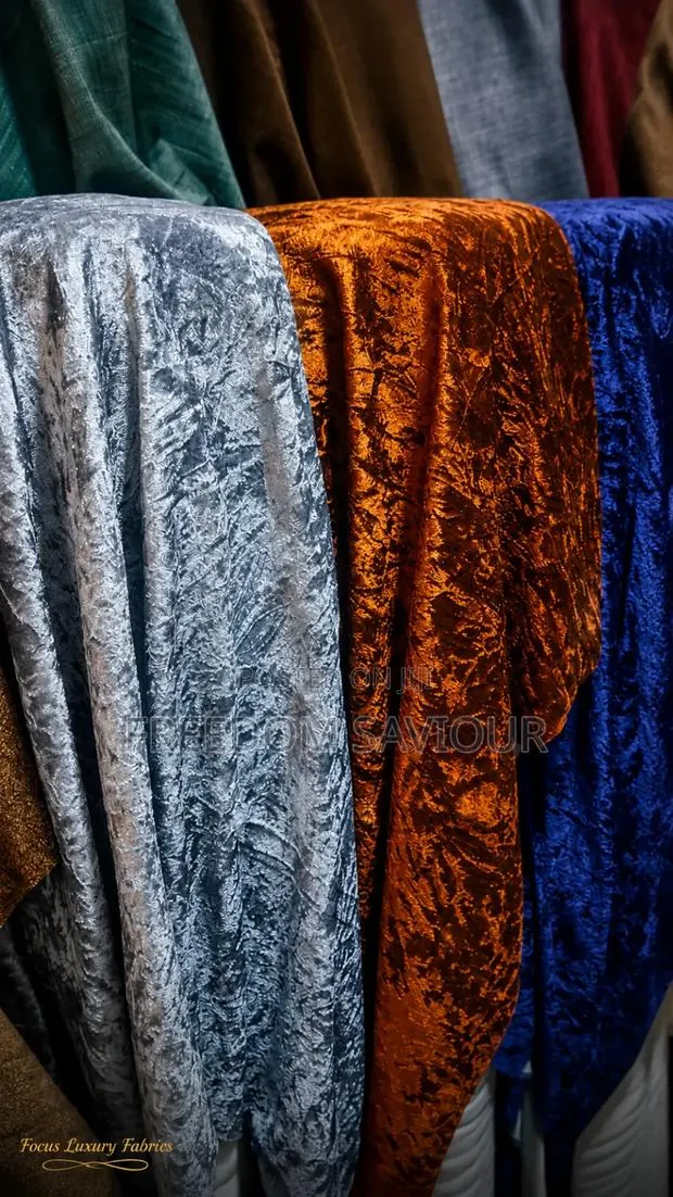 Focus Luxury Fabrics – Premium Velvet Upholstery Collection · Photo 1