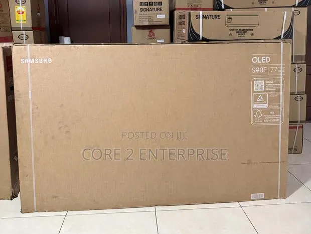 Samsung Oled S90f 77” Smart Tv – Brand New · Photo 1