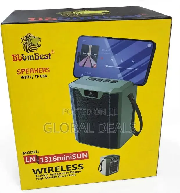 BoomBest LN-1316miniSUN Wireless Speaker - Solar Powered Speaker · Photo 1
