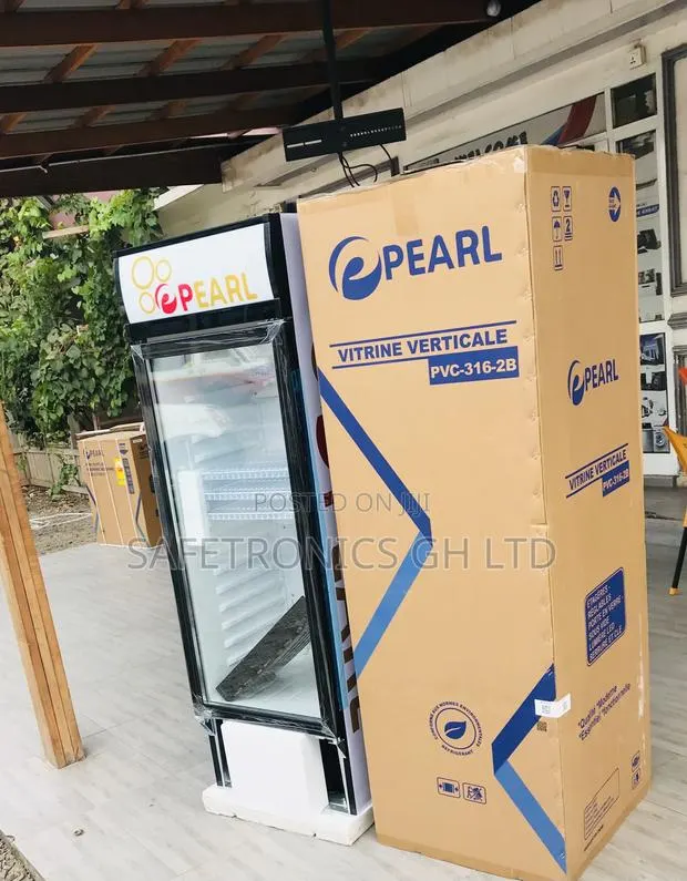 Original Pearl Singledoor 300l PVC-316 Glass Fridge · Photo 1