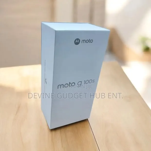 New Motorola Moto G100 256 GB Black · Photo 1