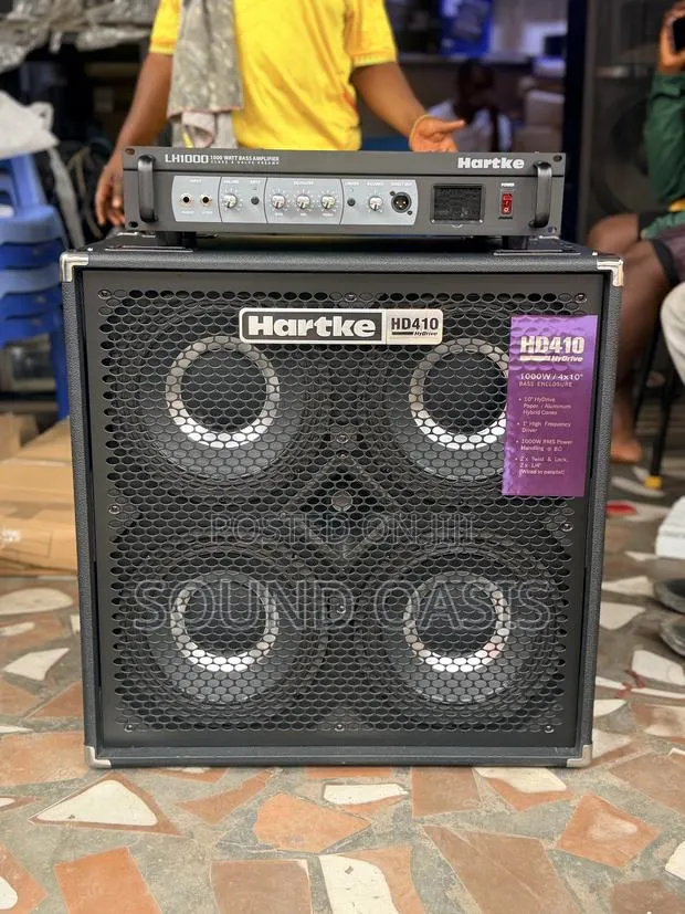 Hartke Hydrive Hd410/Hartke Lh1000 Head and Tail Bass Combo · Photo 1