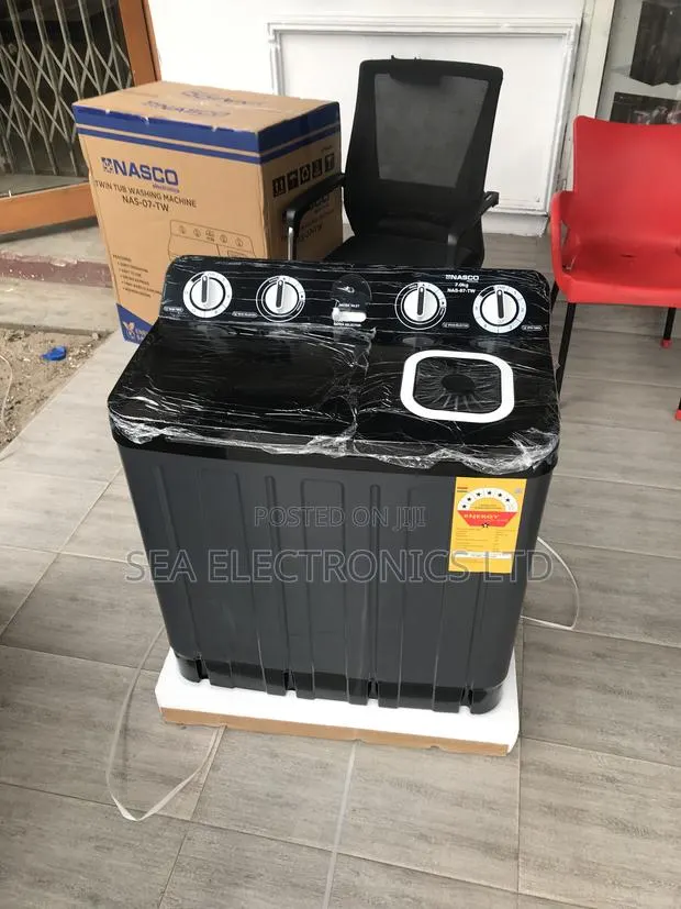 Shop Nasco NAS-07-TW 7kg Semi Automatic Twin Tub Washing Machine · Photo 1