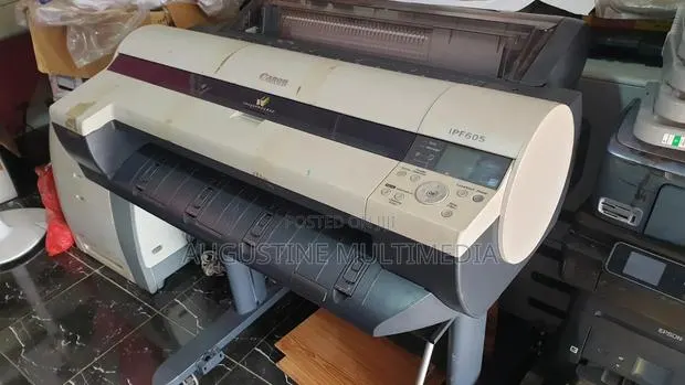 Canon Ipf605 Some Ink Out · Photo 1