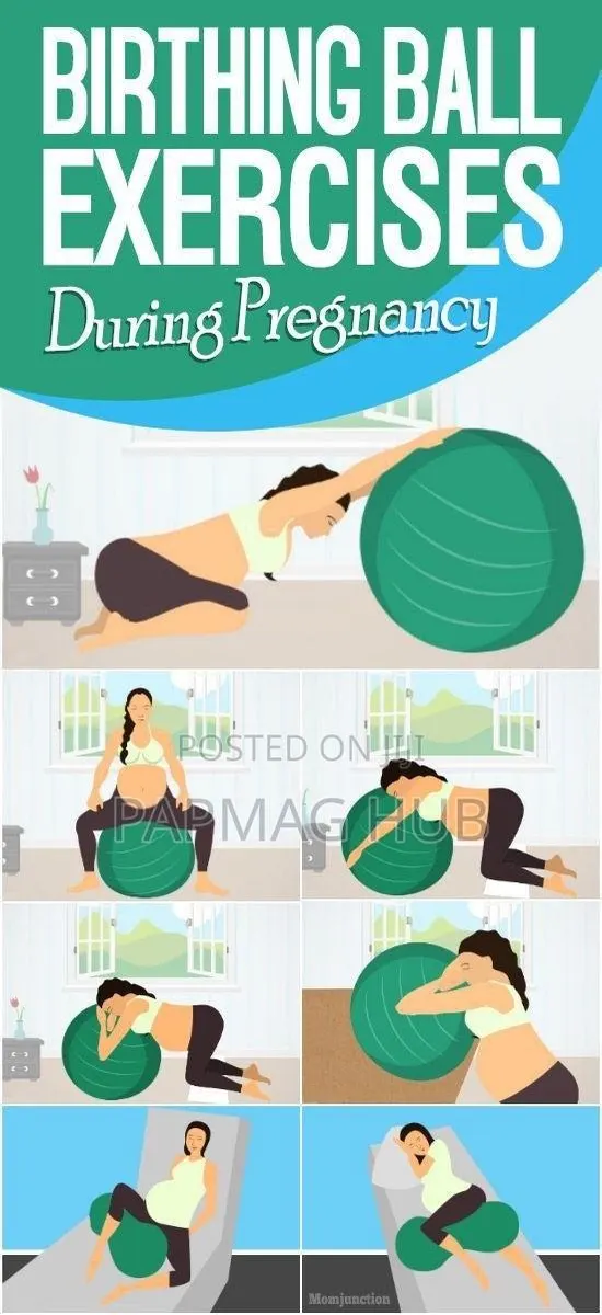 Yoga Ball for Both Pregnant Women and Everyone Can Use It · Photo 1