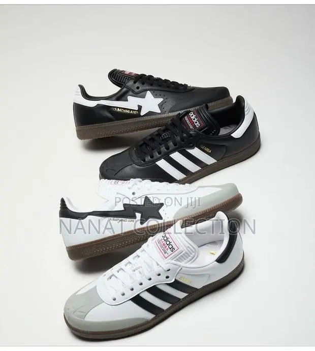 Adidas X Bape Unisex Samba Sneakers · Photo 1