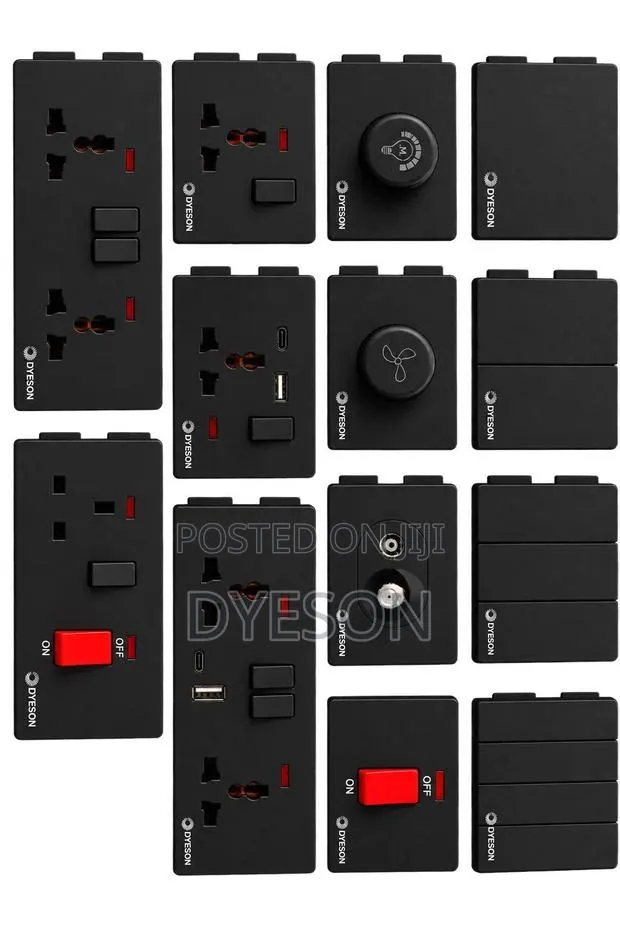 X2 Black Double Socket · Photo 1