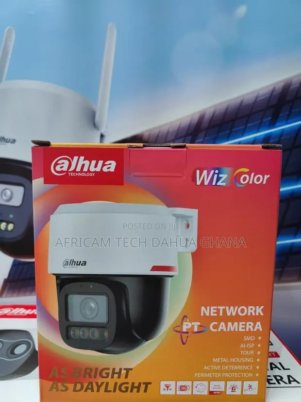 Dahua 8MP WizColor Outdoor Auto Track Wi-Fi Pan Tilt Network Camera · Photo 1