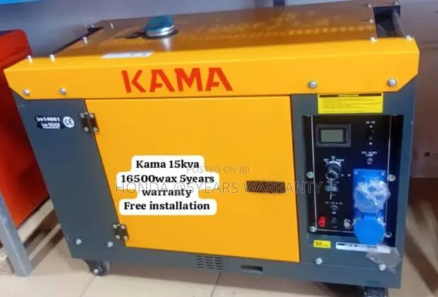 Complement Electric Power Kama 15kva 16500wax Generator 15kv · Photo 1