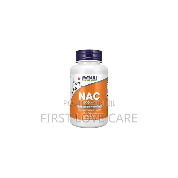 Now Supplements, Nac N-Acetyl Cysteine 600 Mg With Selenium, 100 Capsu · Photo 1