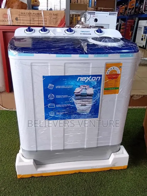 Nexon 10KG Washing Machine – High Capacity Laundry Solution 112L · Photo 1