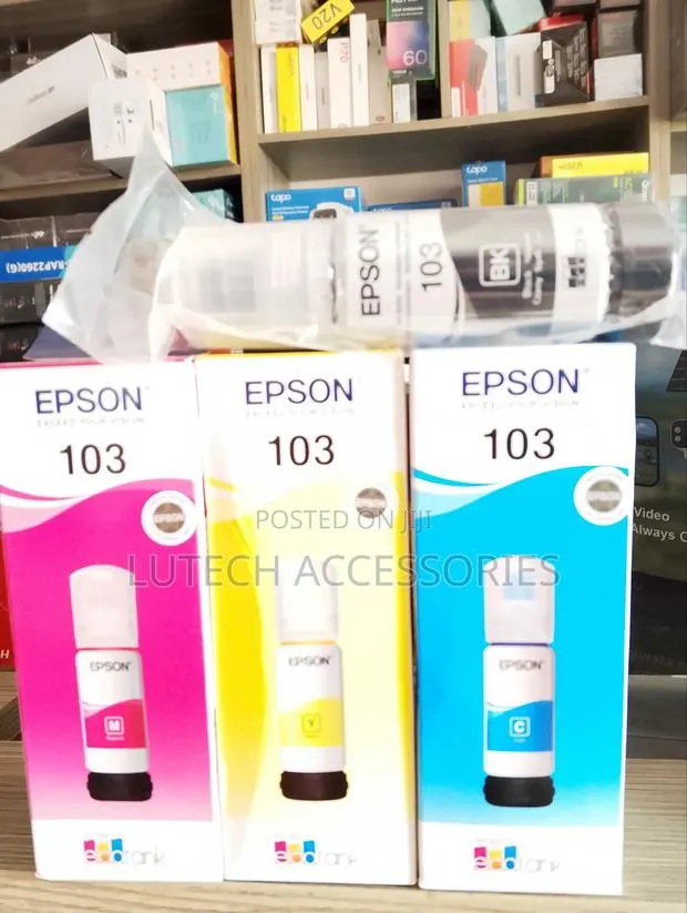 Epson Compatible Ink 103 All Colors · Photo 1