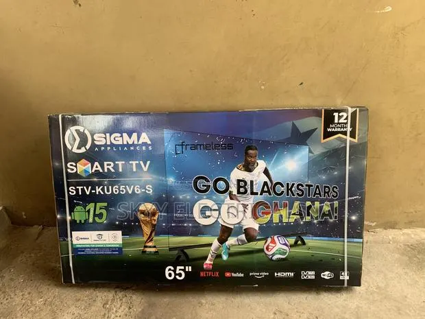 Call for Authentic Sigma 65inch Smart Android UHD TV · Photo 1