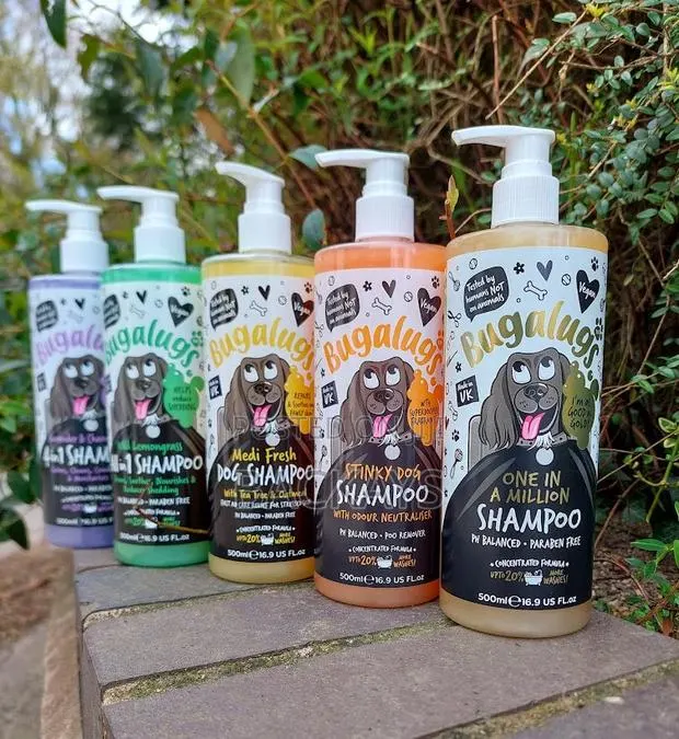 Bugalugs 4 in 1 Dog Shampoo - Cleans, Conditions, Detangle Deodorize · Photo 1